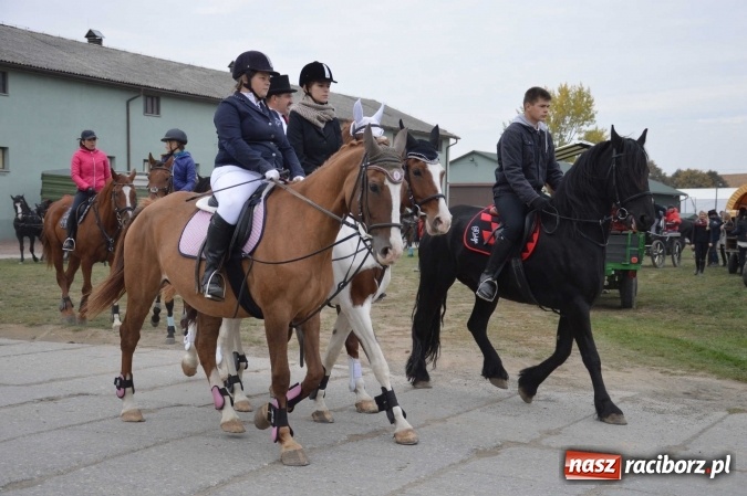 Zdjęcie w galerii na portalu naszraciborz.pl: Na żerdzińskim Hubertusie pogoda sprzyja wiadomości z regionu