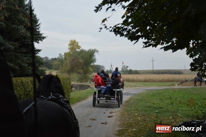 Zdjęcie w galerii na portalu naszraciborz.pl: Na żerdzińskim Hubertusie pogoda sprzyja wiadomości z regionu