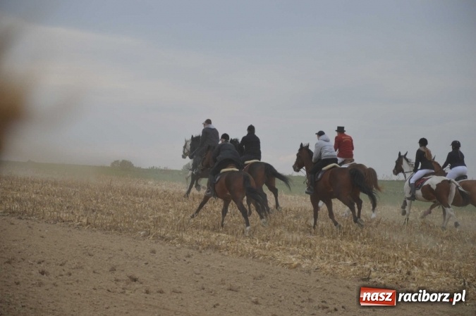 Zdjęcie w galerii na portalu naszraciborz.pl: Na żerdzińskim Hubertusie pogoda sprzyja wiadomości z regionu