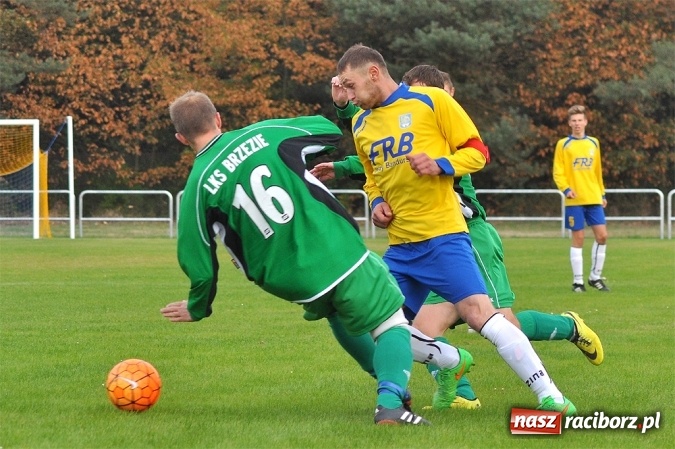 Zdjęcie w galerii na portalu naszraciborz.pl: Stal przegrała z Brzeziem przy pustych trybunach wiadomości z regionu