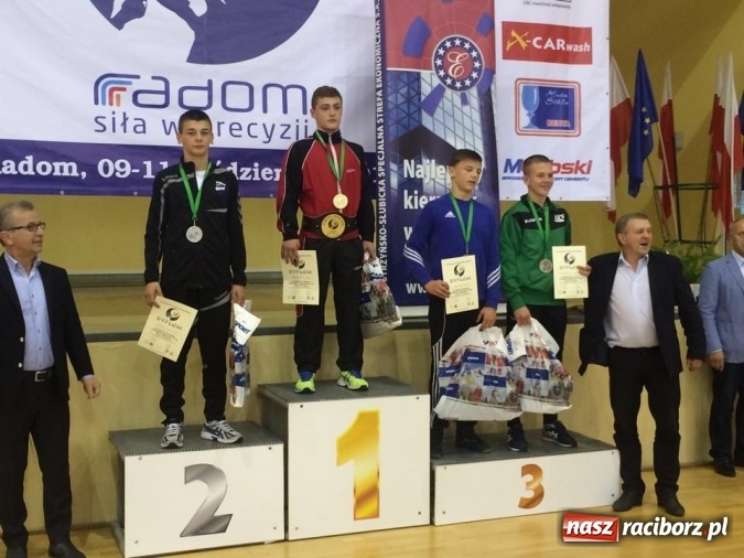 Zdjęcie w galerii na portalu naszraciborz.pl: Cztery medale zapaśnik&oacute;w MKZ Unia Racib&oacute;rz na Pucharze Polski Kadet&oacute;w w Radomiu wiadomości z regionu