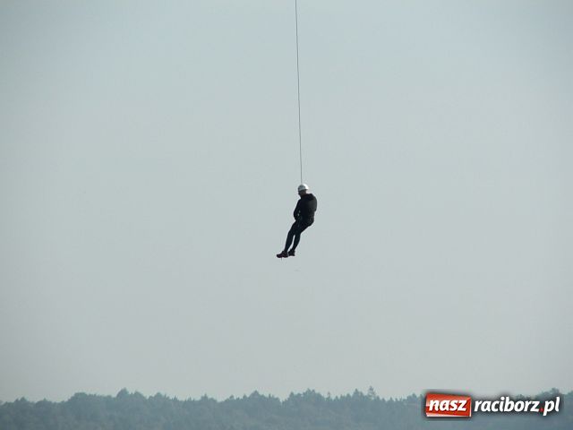 Zdjęcie w galerii na portalu naszraciborz.pl: Akcja WODNIK w helikopterze wiadomości z regionu