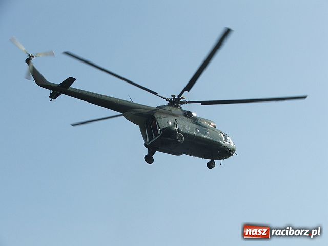 Zdjęcie w galerii na portalu naszraciborz.pl: Akcja WODNIK w helikopterze wiadomości z regionu