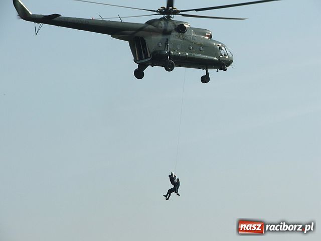 Zdjęcie w galerii na portalu naszraciborz.pl: Akcja WODNIK w helikopterze wiadomości z regionu