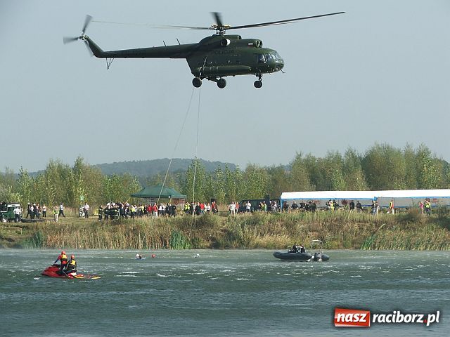 Zdjęcie w galerii na portalu naszraciborz.pl: Akcja WODNIK w helikopterze wiadomości z regionu