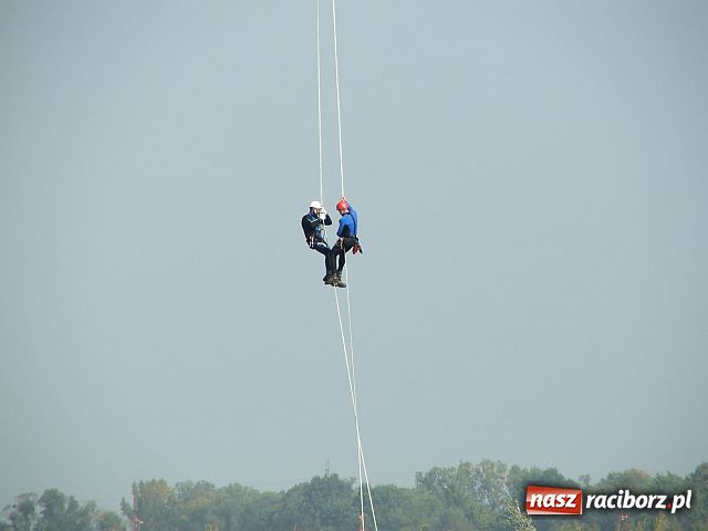Zdjęcie w galerii na portalu naszraciborz.pl: Akcja WODNIK w helikopterze wiadomości z regionu