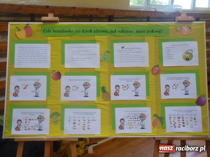 Zdjęcie w galerii na portalu naszraciborz.pl: Uczniowie z Nędzy zrobili pokaz&oacute;wkę! Zobacz, co jedzą na śniadanie wiadomości z regionu