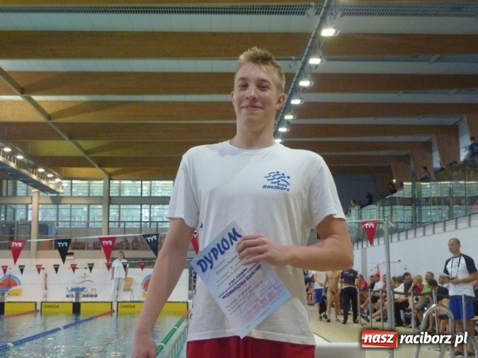 Zdjęcie w galerii na portalu naszraciborz.pl: Pływanie. Liga z rekordami. Dobre starty raciborzan wiadomości z regionu