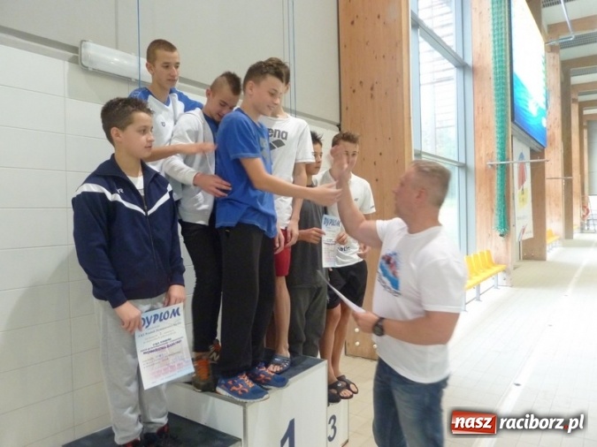 Zdjęcie w galerii na portalu naszraciborz.pl: Pływanie. Liga z rekordami. Dobre starty raciborzan wiadomości z regionu