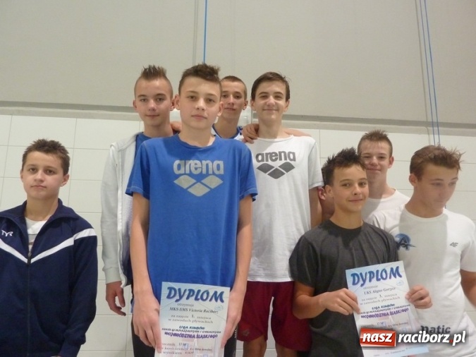 Zdjęcie w galerii na portalu naszraciborz.pl: Pływanie. Liga z rekordami. Dobre starty raciborzan wiadomości z regionu