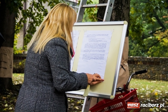 Zdjęcie w galerii na portalu naszraciborz.pl: NIE dla wycinki drzew przy Warszawskiej-Wczasowej wiadomości z regionu