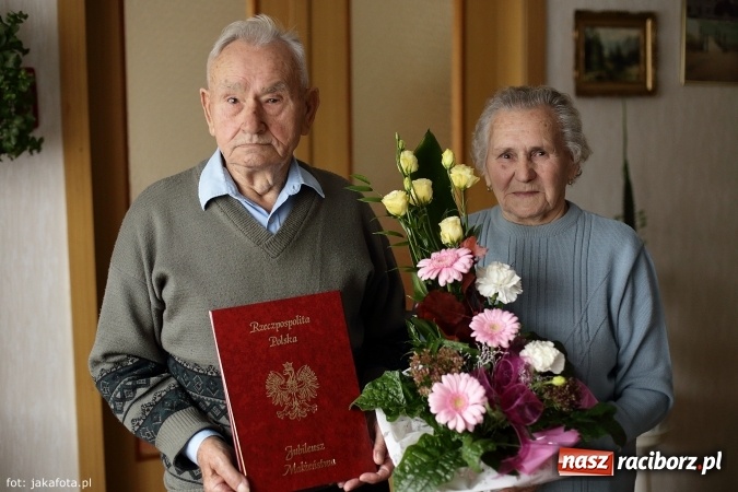 Zdjęcie w galerii na portalu naszraciborz.pl: Diamentowe gody Państwa Morawetz  wiadomości z regionu