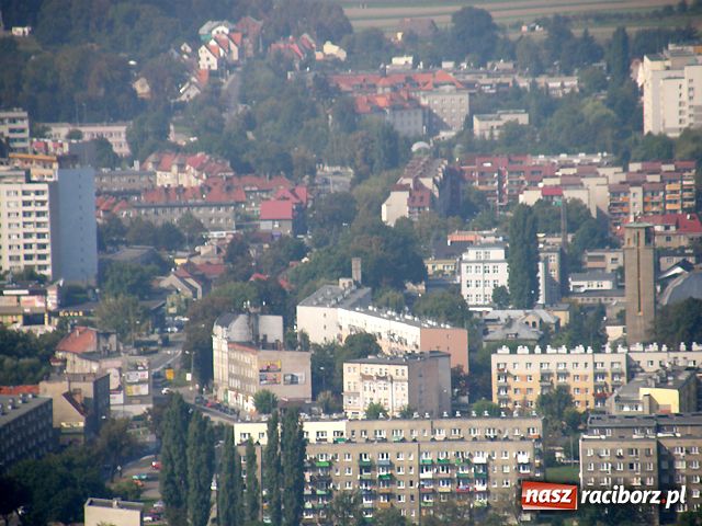 Zdjęcie w galerii na portalu naszraciborz.pl: Racibórz z LOTU PTAKA wiadomości z regionu
