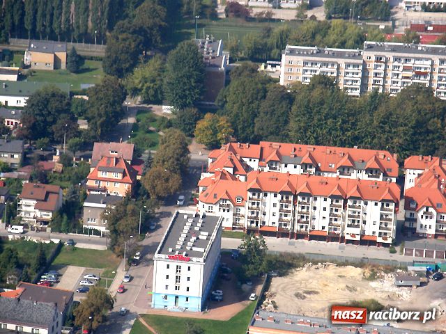 Zdjęcie w galerii na portalu naszraciborz.pl: Racibórz z LOTU PTAKA wiadomości z regionu