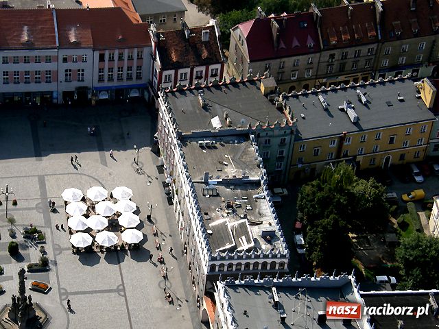 Zdjęcie w galerii na portalu naszraciborz.pl: Racibórz z LOTU PTAKA wiadomości z regionu