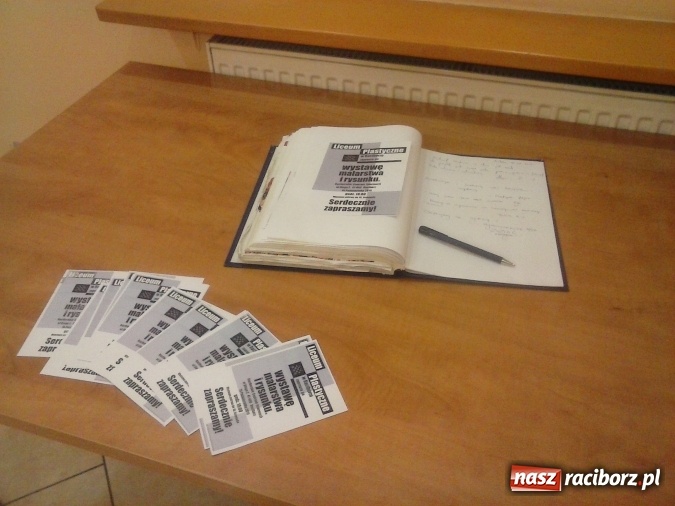 Zdjęcie w galerii na portalu naszraciborz.pl: Wystawa uczniów Liceum Plastycznego w RCI wiadomości z regionu