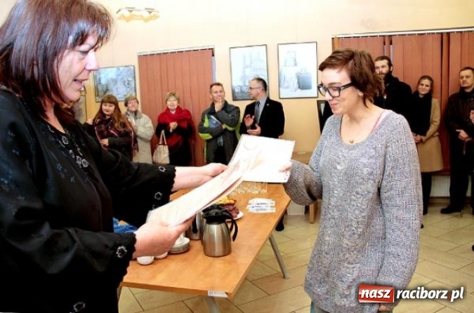 Zdjęcie w galerii na portalu naszraciborz.pl: Wystawa uczniów Liceum Plastycznego w RCI wiadomości z regionu