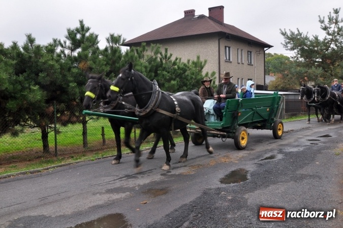 Zdjęcie w galerii na portalu naszraciborz.pl: Hubertus w gminie z widokami – święto jeźdźców w Kornowacu wiadomości z regionu