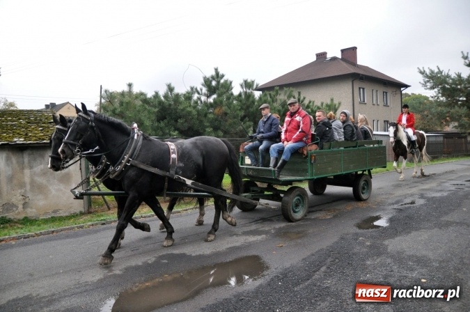 Zdjęcie w galerii na portalu naszraciborz.pl: Hubertus w gminie z widokami – święto jeźdźców w Kornowacu wiadomości z regionu