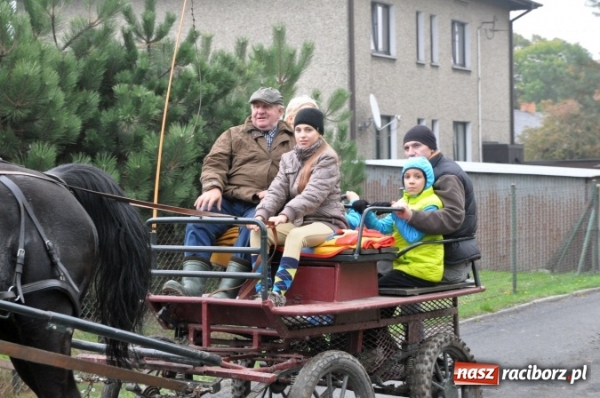 Zdjęcie w galerii na portalu naszraciborz.pl: Hubertus w gminie z widokami – święto jeźdźców w Kornowacu wiadomości z regionu