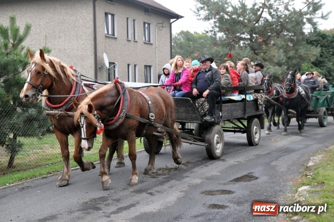 Zdjęcie w galerii na portalu naszraciborz.pl: Hubertus w gminie z widokami – święto jeźdźców w Kornowacu wiadomości z regionu