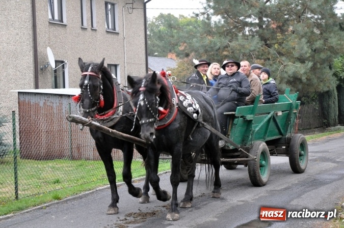 Zdjęcie w galerii na portalu naszraciborz.pl: Hubertus w gminie z widokami – święto jeźdźców w Kornowacu wiadomości z regionu