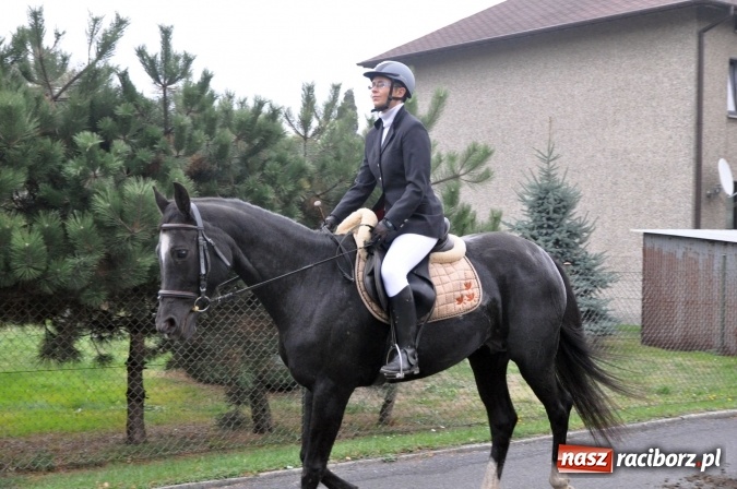 Zdjęcie w galerii na portalu naszraciborz.pl: Hubertus w gminie z widokami – święto jeźdźców w Kornowacu wiadomości z regionu