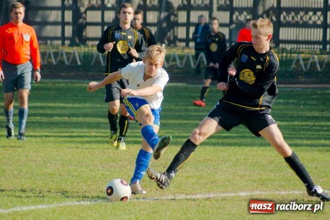 Zdjęcie w galerii na portalu naszraciborz.pl: Duet Płaczek-Koczor pogromcą Naprzodu. II liga w zasięgu Ikara wiadomości z regionu
