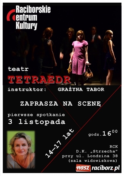 Zdjęcie w galerii na portalu naszraciborz.pl: TETRAEDR Grażyny Tabor kompletuje ekipę  wiadomości z regionu