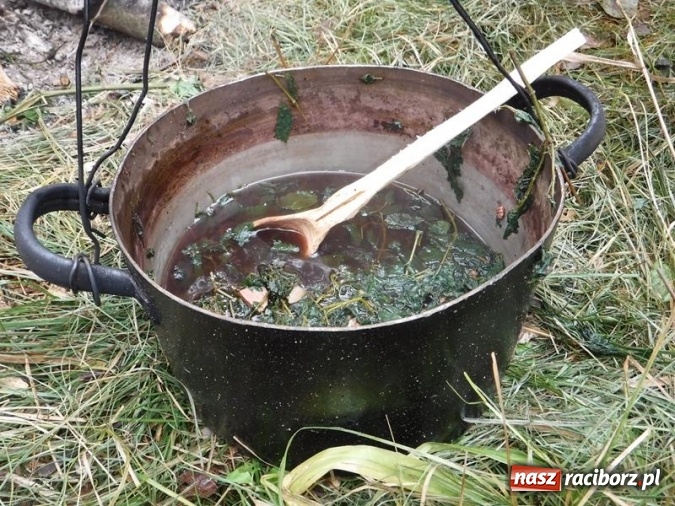 Zdjęcie w galerii na portalu naszraciborz.pl: W lasach rudzkich odbył się kurs z technik przetrwania wiadomości z regionu