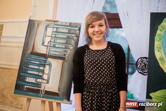 Zdjęcie w galerii na portalu naszraciborz.pl: Wernisaż prac malarskich w Pałacu Wojnowice wiadomości z regionu