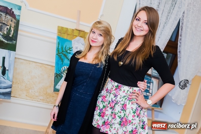 Zdjęcie w galerii na portalu naszraciborz.pl: Wernisaż prac malarskich w Pałacu Wojnowice wiadomości z regionu