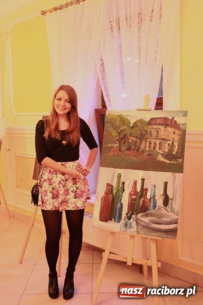 Zdjęcie w galerii na portalu naszraciborz.pl: Wernisaż prac malarskich w Pałacu Wojnowice wiadomości z regionu
