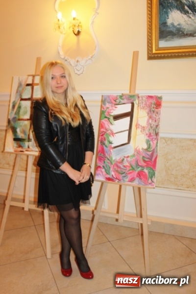 Zdjęcie w galerii na portalu naszraciborz.pl: Wernisaż prac malarskich w Pałacu Wojnowice wiadomości z regionu