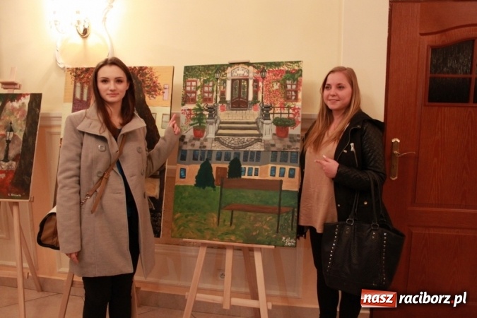 Zdjęcie w galerii na portalu naszraciborz.pl: Wernisaż prac malarskich w Pałacu Wojnowice wiadomości z regionu