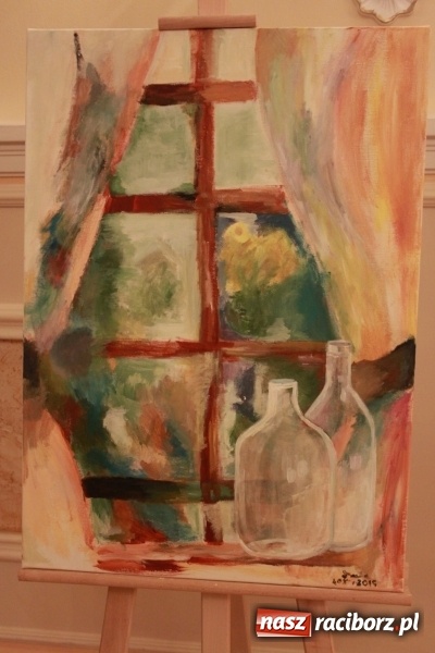 Zdjęcie w galerii na portalu naszraciborz.pl: Wernisaż prac malarskich w Pałacu Wojnowice wiadomości z regionu