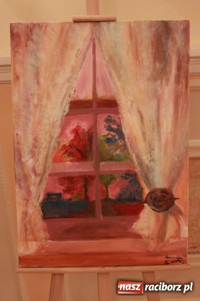 Zdjęcie w galerii na portalu naszraciborz.pl: Wernisaż prac malarskich w Pałacu Wojnowice wiadomości z regionu