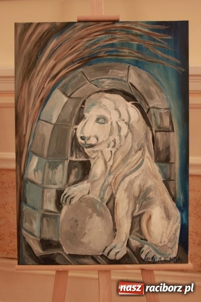 Zdjęcie w galerii na portalu naszraciborz.pl: Wernisaż prac malarskich w Pałacu Wojnowice wiadomości z regionu