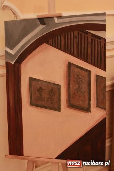 Zdjęcie w galerii na portalu naszraciborz.pl: Wernisaż prac malarskich w Pałacu Wojnowice wiadomości z regionu