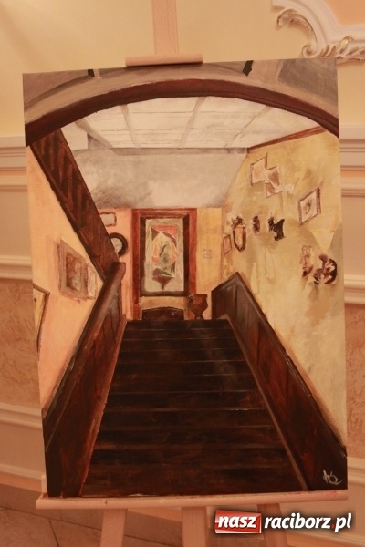 Zdjęcie w galerii na portalu naszraciborz.pl: Wernisaż prac malarskich w Pałacu Wojnowice wiadomości z regionu