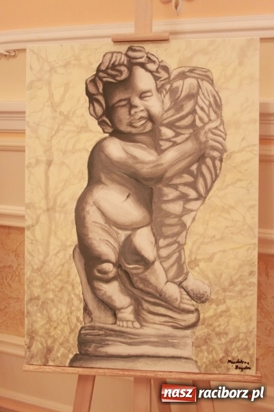 Zdjęcie w galerii na portalu naszraciborz.pl: Wernisaż prac malarskich w Pałacu Wojnowice wiadomości z regionu