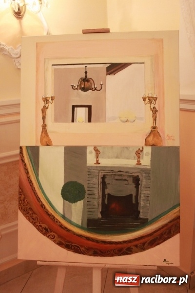 Zdjęcie w galerii na portalu naszraciborz.pl: Wernisaż prac malarskich w Pałacu Wojnowice wiadomości z regionu