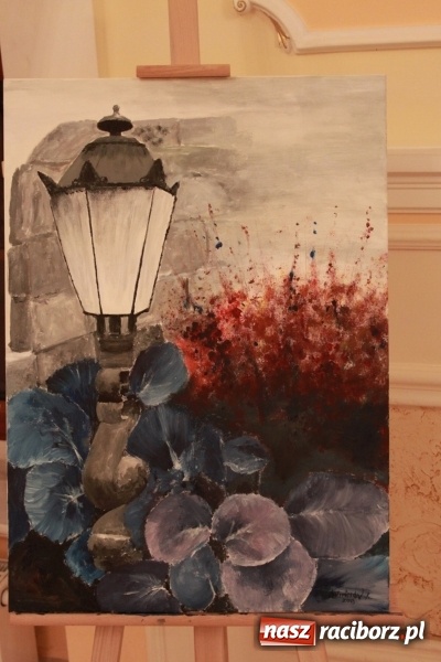 Zdjęcie w galerii na portalu naszraciborz.pl: Wernisaż prac malarskich w Pałacu Wojnowice wiadomości z regionu