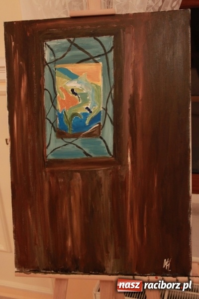 Zdjęcie w galerii na portalu naszraciborz.pl: Wernisaż prac malarskich w Pałacu Wojnowice wiadomości z regionu