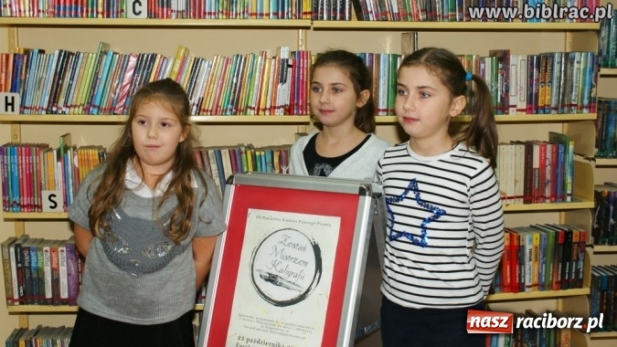 Zdjęcie w galerii na portalu naszraciborz.pl: Znamy Mistrz&oacute;w Pięknego Pisania wiadomości z regionu