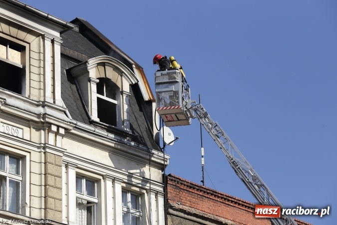 Zdjęcie w galerii na portalu naszraciborz.pl: Kolejny pożar w kamienicy przy Opawskiej wiadomości z regionu