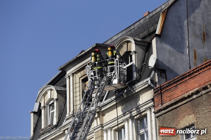 Zdjęcie w galerii na portalu naszraciborz.pl: Kolejny pożar w kamienicy przy Opawskiej wiadomości z regionu