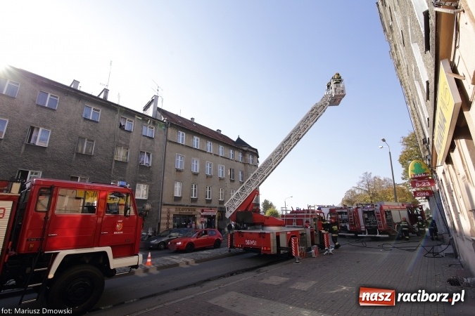 Zdjęcie w galerii na portalu naszraciborz.pl: Kolejny pożar w kamienicy przy Opawskiej wiadomości z regionu