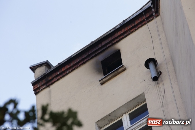 Zdjęcie w galerii na portalu naszraciborz.pl: Kolejny pożar w kamienicy przy Opawskiej wiadomości z regionu