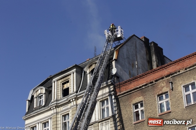 Zdjęcie w galerii na portalu naszraciborz.pl: Kolejny pożar w kamienicy przy Opawskiej wiadomości z regionu